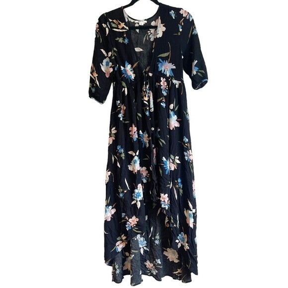 New O'NEILL Women's Boyce Maxi Dress Floral Black Size XS/S - Picture 8 of 13